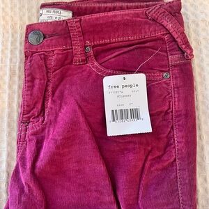 Free People Women's Rich Berry Jeans